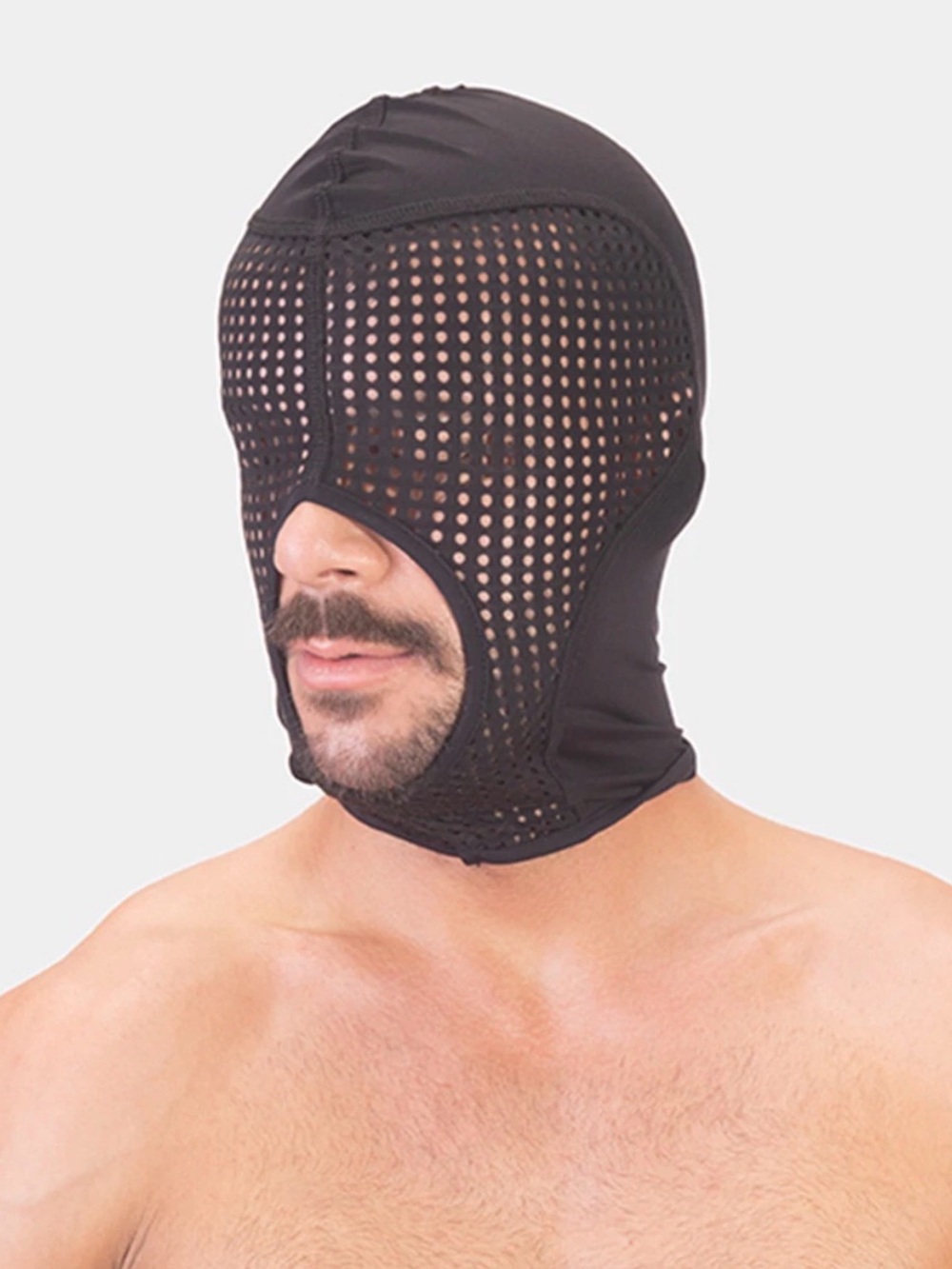 Barcode Berlin Mesh Mask for masquerade parties
